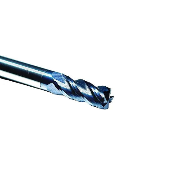 Frez węglikowy promieniowy VHM Fi 8 R1 x 60 45HRC